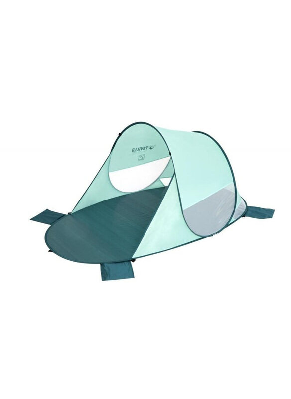 

Danube Home 2 Person Pavillo Quick Beach Pop Up Tent, Multicolour