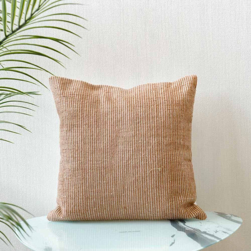 Danube Home Outdoor Woven Cushion, 45 x 45cm, Pebble