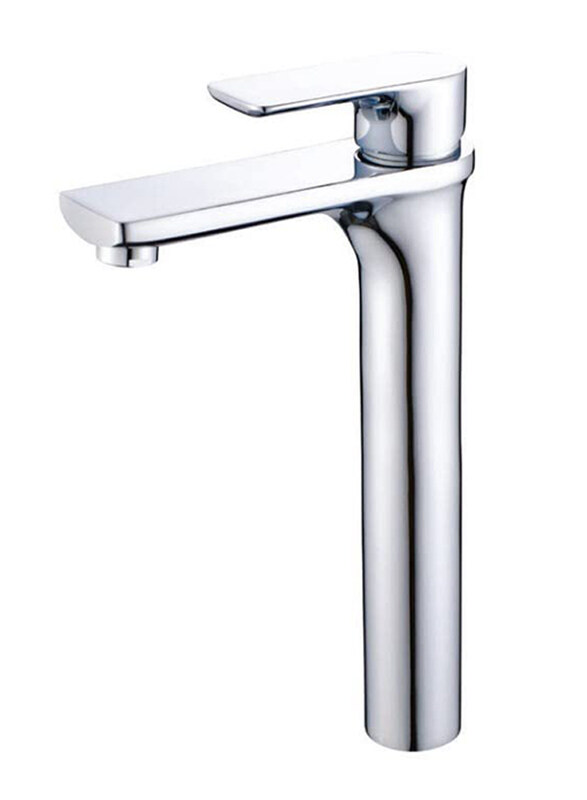 

Danube Home Milano Basin Mixer with Out Pop Up Waste Mora Art, Silver