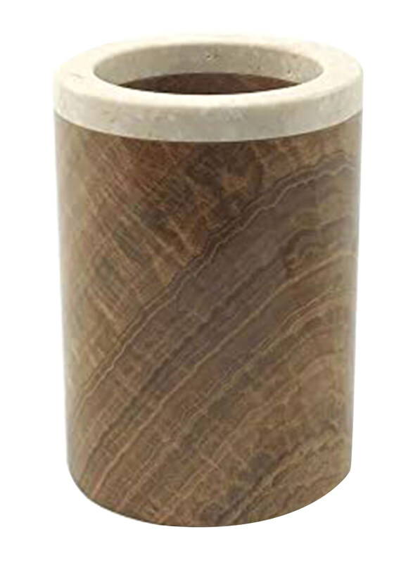 

Danube Home Selena Marble Tumbler, Gold