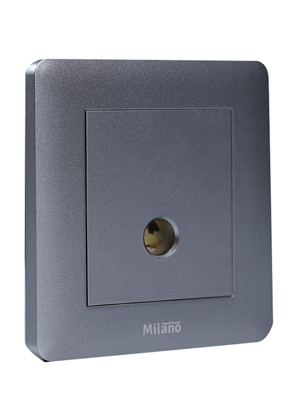 Danube Home Milano 25A Flex Outlet, Silver