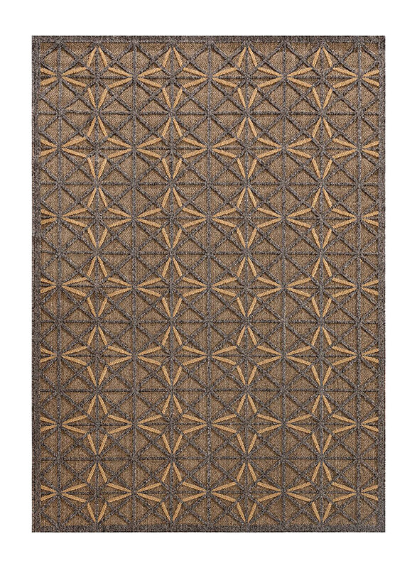 

Danube Home Scandi Floor Covering Rectangle Modern Home Area Rug, Gold