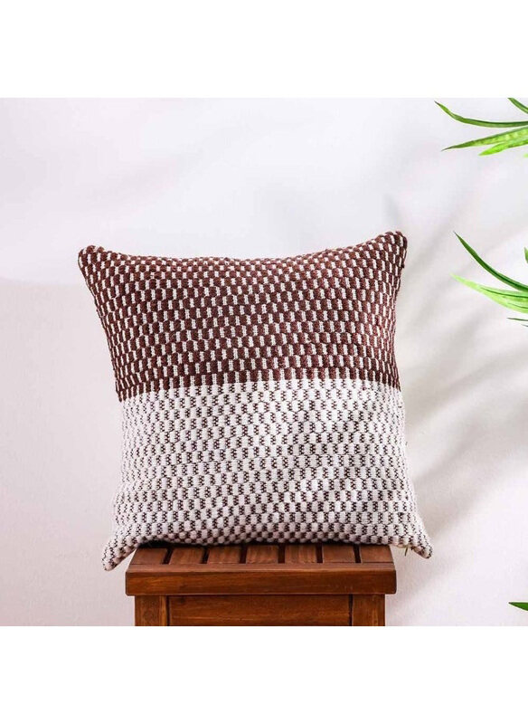 

Danube Home Outdoor Woven Cushion Patio Throw Pillow, Multicolour