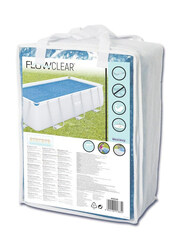 Danube Home Bestway Cover Steel Swimming Pool Cover, Blue
