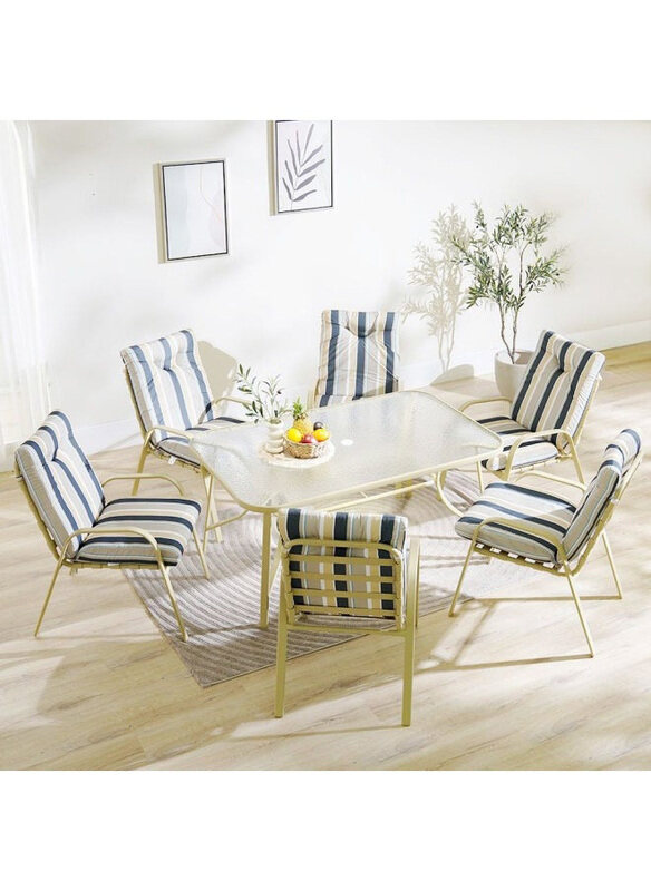 

Danube Home Polaris 7-Piece Dining Set, Multicolour