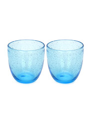 Danube Home 380ml 2-Piece Tumbler Glass Set, Multicolour