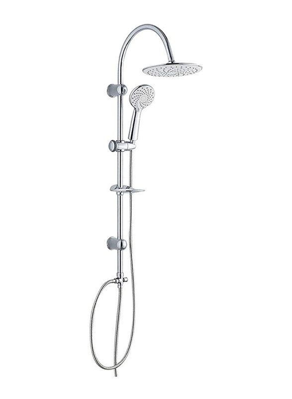 Danube Home Milano Beatrice Shower Column, 110mm, Silver