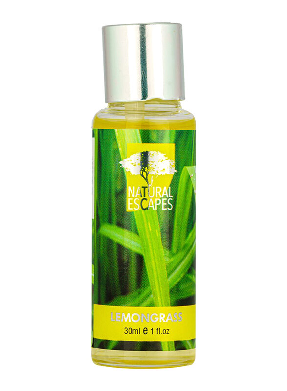 

Danube Home Natural Escapes Lemon Grass Fragrance Oil, 30ml, Multicolour