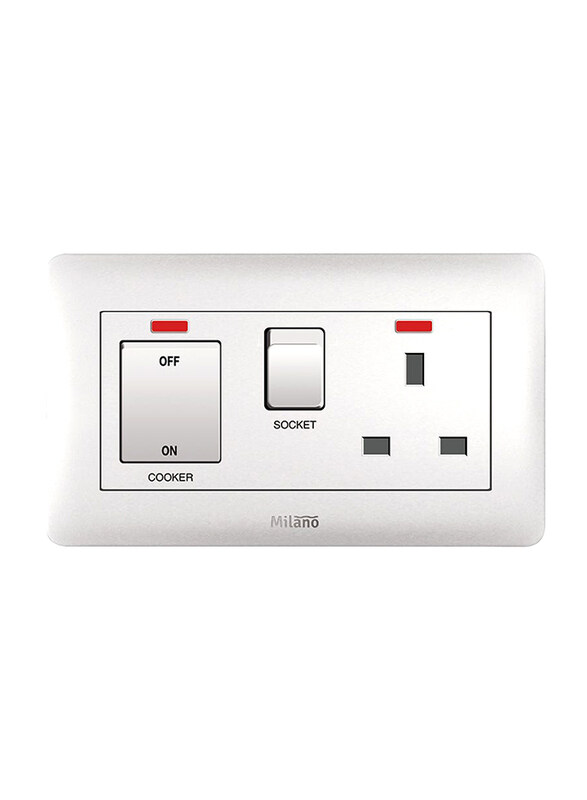 

Milano Piano Series 45A Cooker Control Unit, White