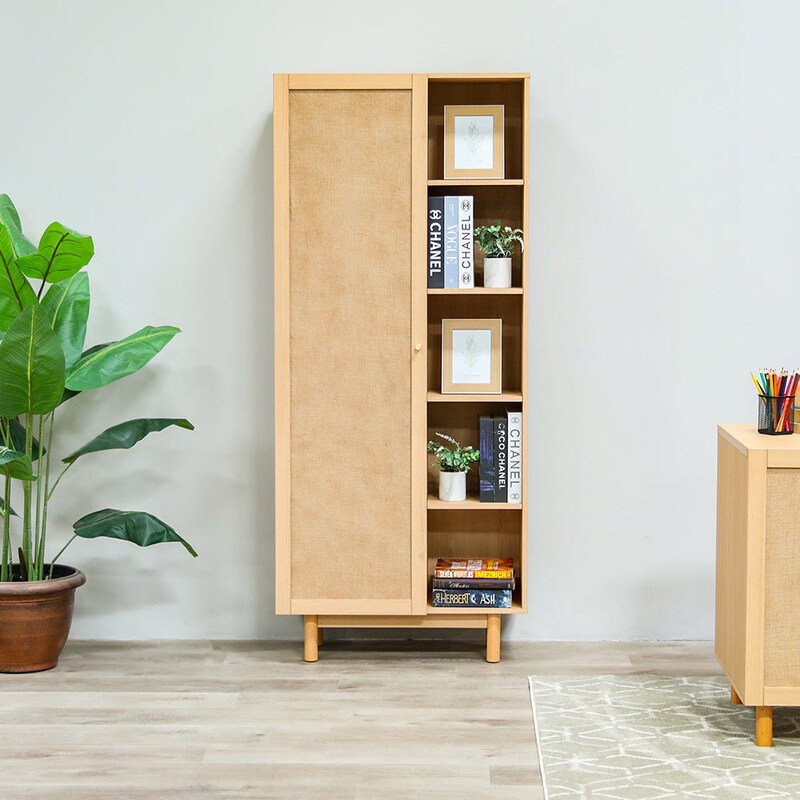 

Danube Home Hermano Multiple Layer Book Shelf Cabinet, Wood