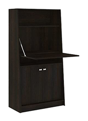 Danube Home Coldron Multifunctional Cabinet Tobacco, Dark Brown