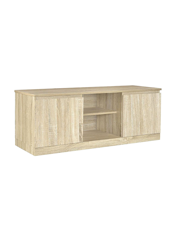 Danube Home V2 Cenon Tv Cabinet For Up To 50 Inches Tv, Oak