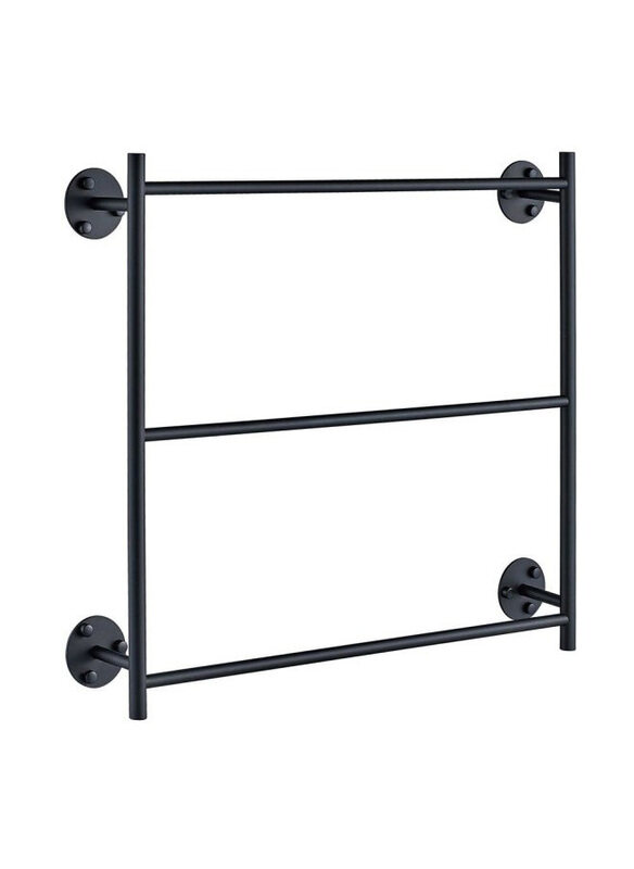 

Danube Home Milano Pia Towel Ladder, Matt Black