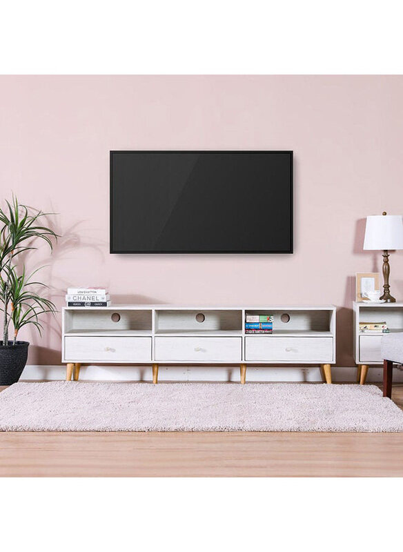 

Danube Home Patterson Modern Design TV Unit, White