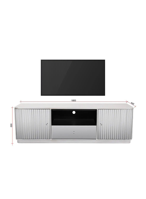 Danube Home Danaya Tv Cabinet For Up To 65 Inches Tv, Grey