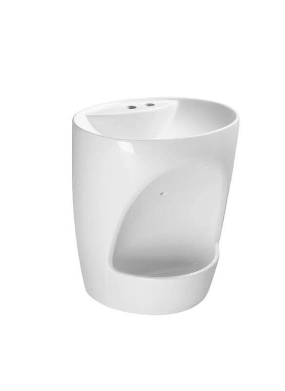 

Milano Wall Hung Basin, White