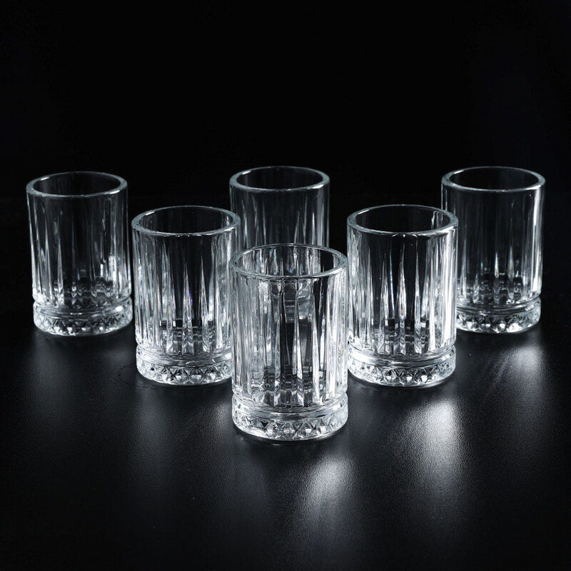 

Danube Home 6-Piece Elysia Tumbler Glass Set, 520242, Multicolour