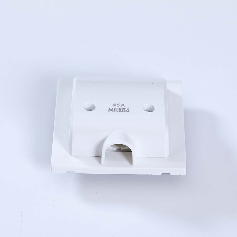 Danube Home Milano 45A Flex Outlet Mpw, White