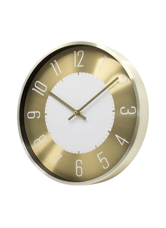 

Danube Home Cambridge Elegance Wall Clock, Gold