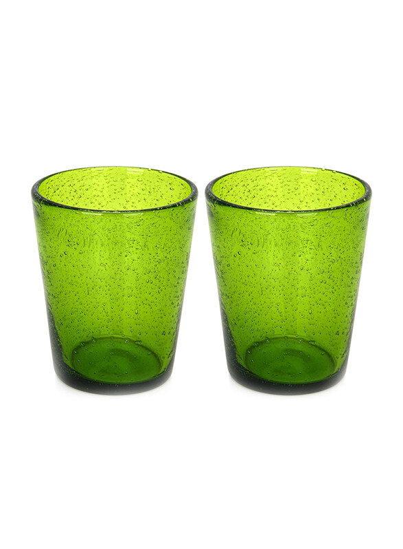 

Danube Home 330ml 2-Piece Tumbler Glass Set, Multicolour