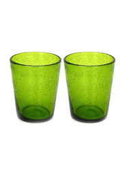 Danube Home 330ml 2-Piece Tumbler Glass Set, Multicolour