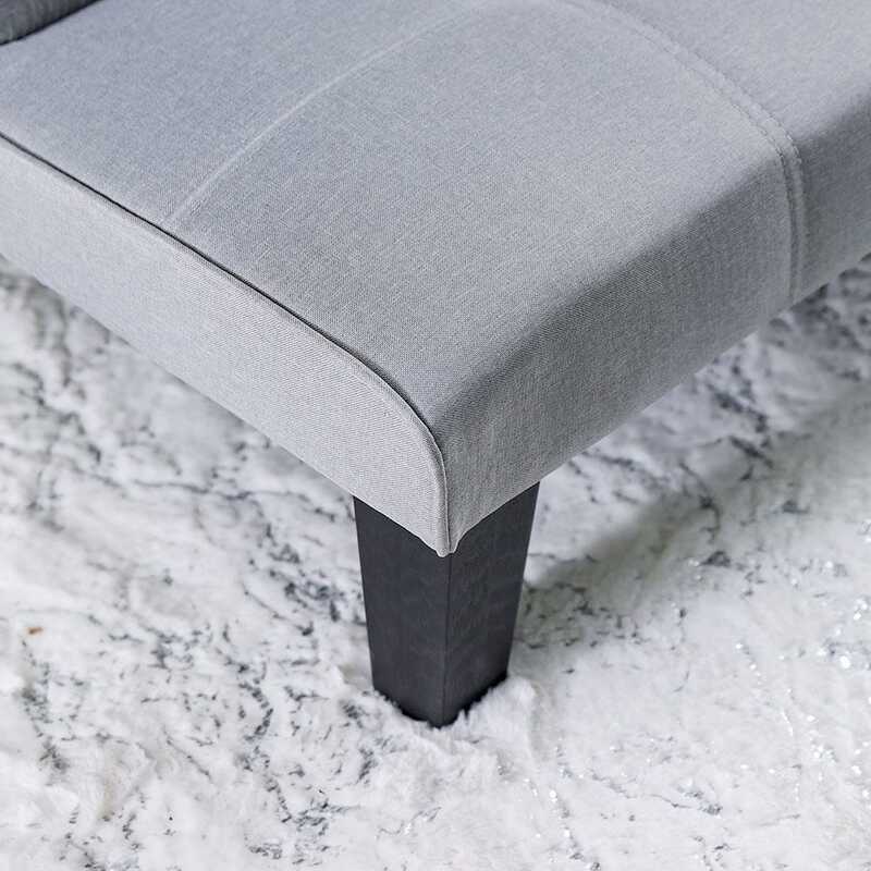 Danube Home Alonzo Fabric Sofabed, Light Grey