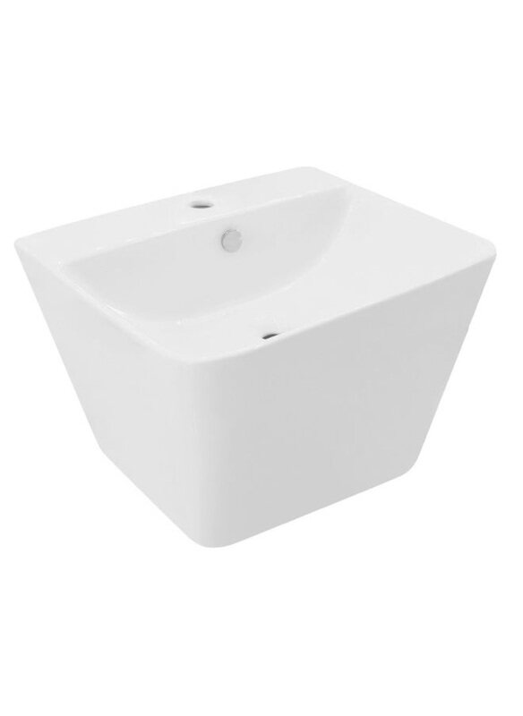 

Danube Home Wall Hung Basin W/ Soap Dish, White