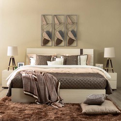 Danube Home Maybell King Bed Set, King, Multicolour