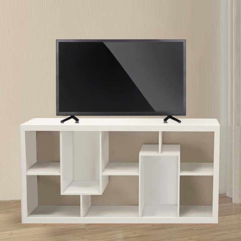 

Danube Home Cierra Book Case/TV Unit, White