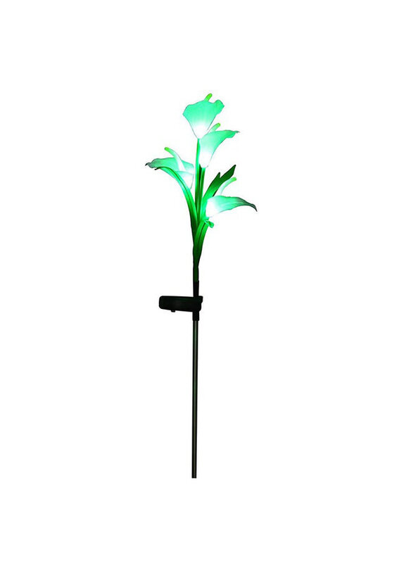 

Danube Home Luminous Plant with Solar Decorative Metal Stem Flower, Multicolour