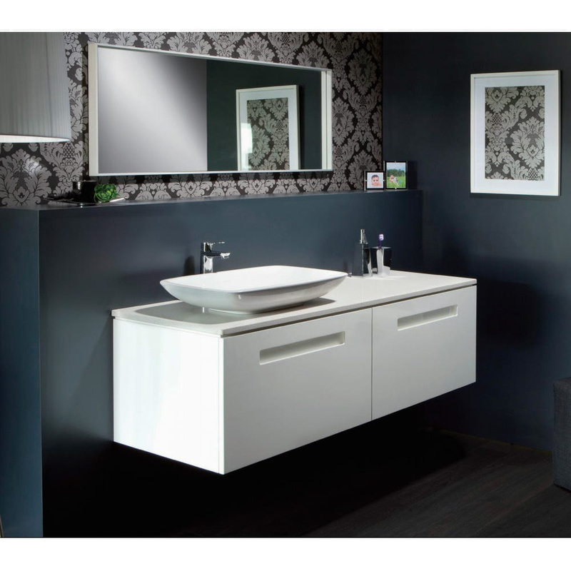 Danube Home 4-Piece Vanity Set, 120 x 50 x 50cm, White