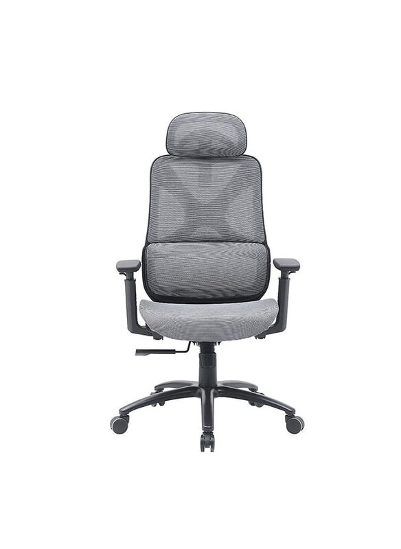 

Danube Home Harwich Adjustable Office Chair, Grey/Black