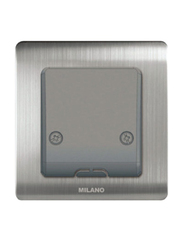 Danube Home Milano 45A Flux Outlet Sl, Silver