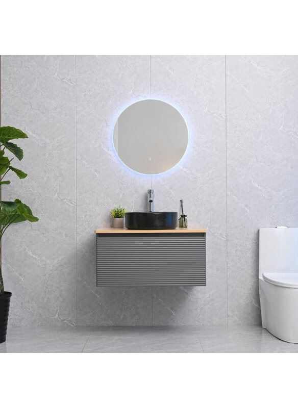 

Danube Home Milano Zona 2-Piece Vanity Set, Grey