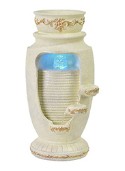 Danube Home Stalaca Geomantic Classic Fountain With Rolling Ball Colored Light And Pump, Multicolour