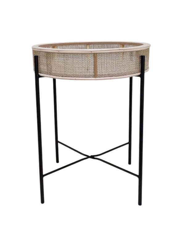 

Danube Home EC-Nomad Rattan Side Table, Natural