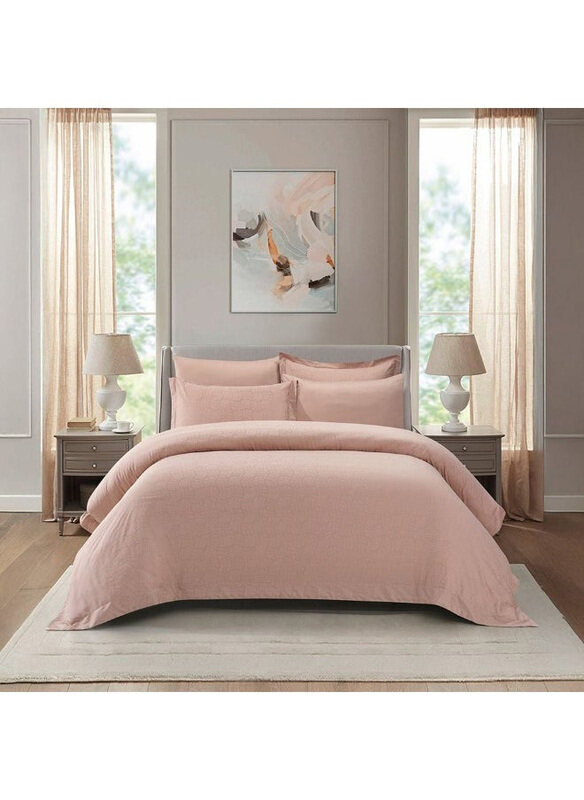 

Danube Home 6-Piece Modal Rex Comforter Set, King, Rose