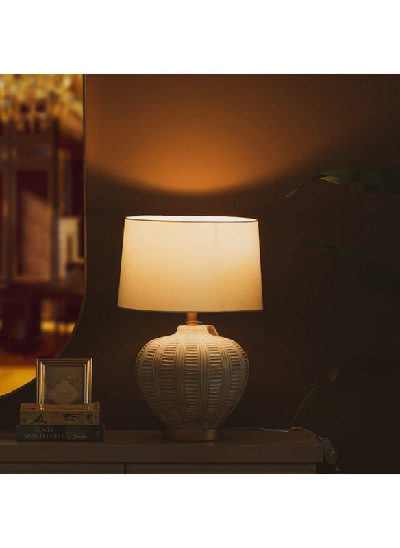 

Danube Home Jonathan Ceramic Table Lamp, Gold