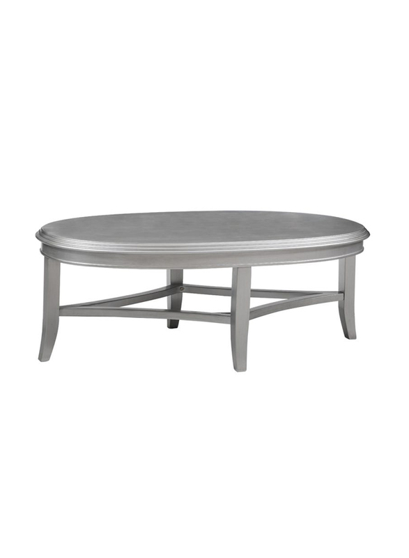 Danube Home Space Saving Busselton Coffee Table, Silver