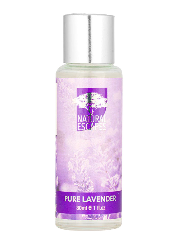 Danube Home Natural Escapes Pure Lavender Fragrance Oil, 30ml, Purple