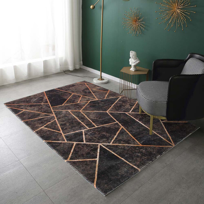 

Danube Home Printed Carpet Rug, 230x160cm, Brown