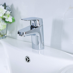 Danube Home Ideal Standard Ceraflex Basin Mixer with Brass Single Handle Basin Mixer, Bath Faucet & Sink Faucet, Chrome