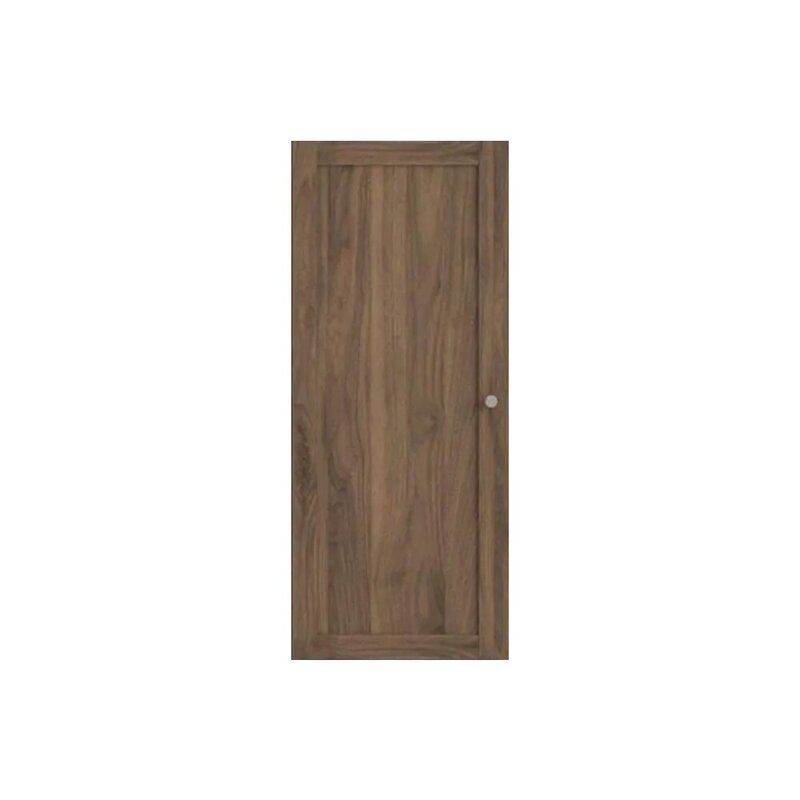 Danube Home Sanyun Wooden Door For Modular Bookcase, Walnut