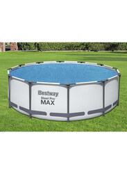 Danube Home Bestway Steelpro Swimming Pool Cover, Blue