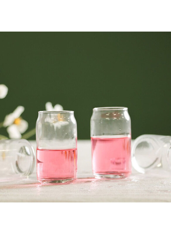

Danube Home 4-Piece 450ml Minetta Drinking Glass, Clear