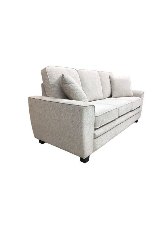 

Danube Home Aerox 3 Seater Fabric Modern Design Sofas, Beige
