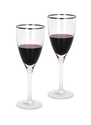 Danube Home 320ml 2-Piece Wine Glasses Set, Multicolour
