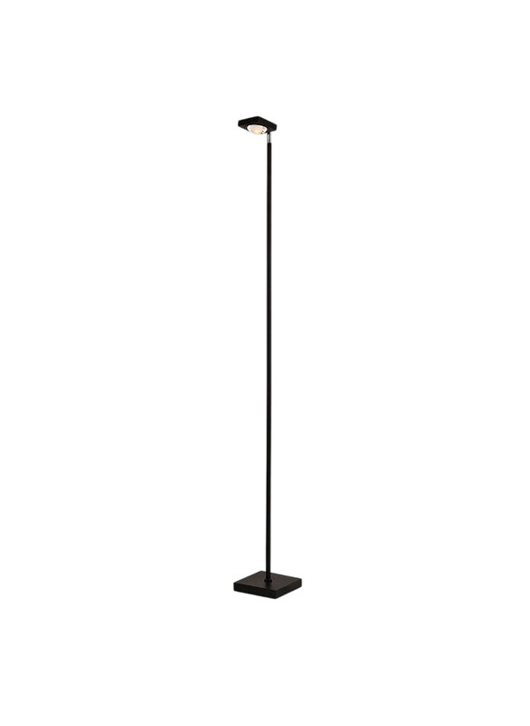 

Danube Home Hampton Metal+Shade Floor Lamp, 8 x H120, LED, Black