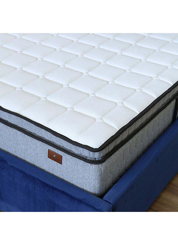 

Danube Home Magnum Bonnel Spring Mattress, Queen, White