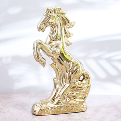 Danube Home Liana Horse, HS219531-2, Gold